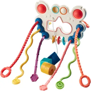 String Pull String for Boy Girl Early Educational Sensory for Boy Girl Motor Skills Development Soft Comfort with Sound Present for Holidays