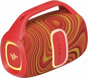 Stromberg - Groove Portable Bluetooth Speaker, 30W Power, 12-Hour Playtime, AUX Compatible - Red