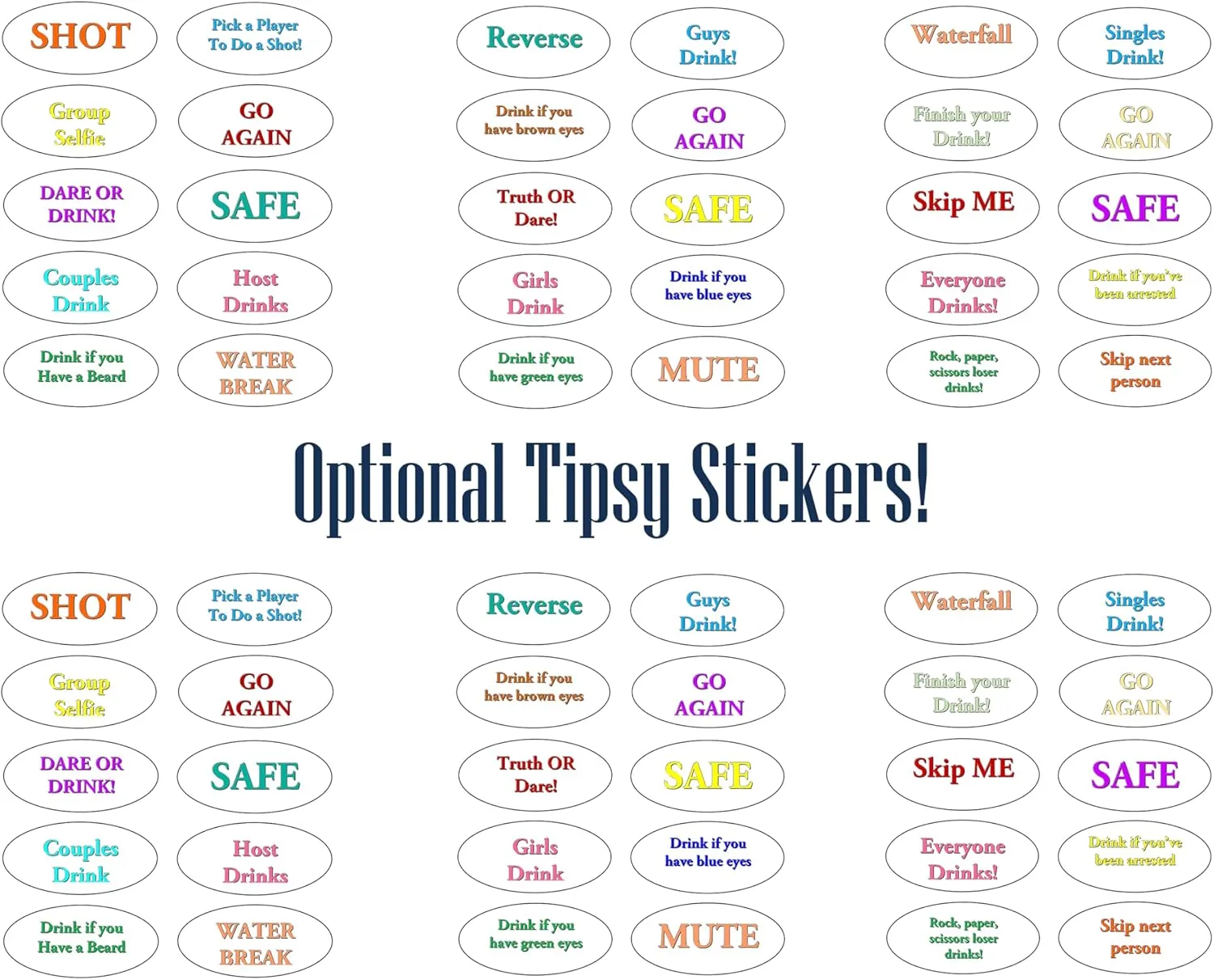 Tailgating Pros Premium Giant Toppling Timbers with Wooden Crate – Choose Your Team Colors! Jumbo Outdoor Yard Game, Tower Grows to Over 5 Feet! – Optional Tipsy Stickers Available!