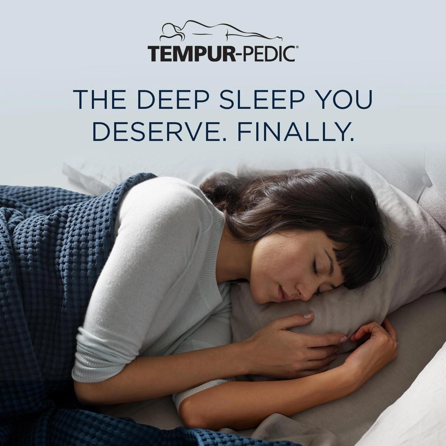 TEMPUR ProAir Sheet Set Sleepy Blue - King