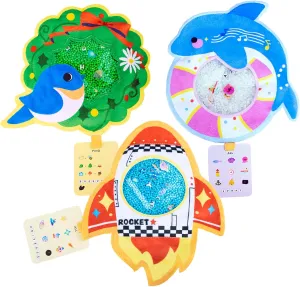 teytoy Hide and Seek Busy Bag- Seek and Find Sensory Hidden Object Search Problem Solving Educational Matching Game for Kids 2 Years and Up - 3 Pack