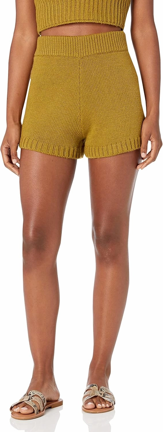 The Drop Women's Adrienne Pull-on Sweater Knit Short