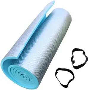 Thickened Outdoor Camping & Picnic Mat – Single-Sided Aluminum Film, Waterproof, Foldable, Moisture-Proof Yoga Mat for Beach, Park, Travel & Hiking