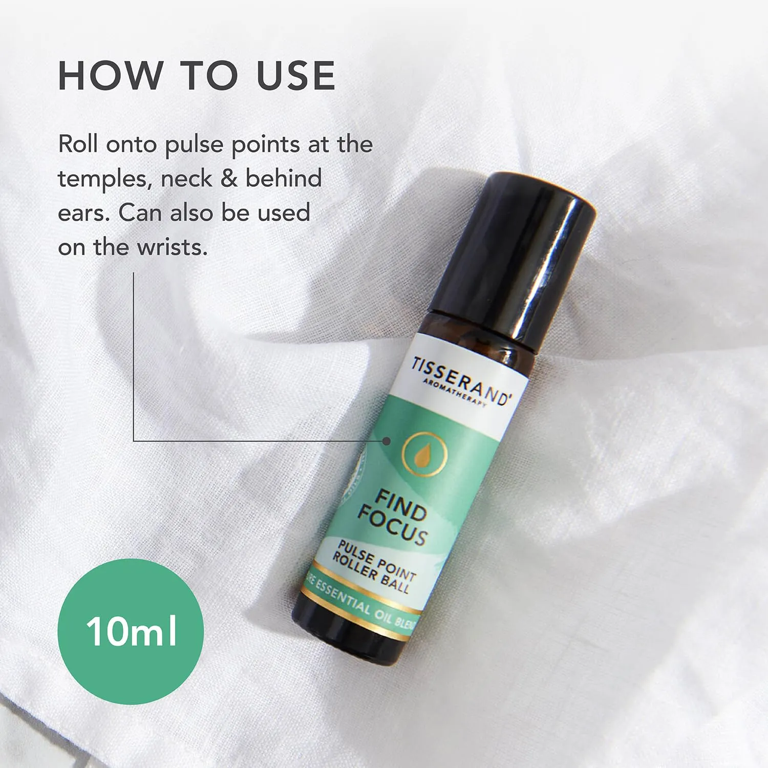 TISSERAND Find Focus Pulse Point Roller Bottle 10ml