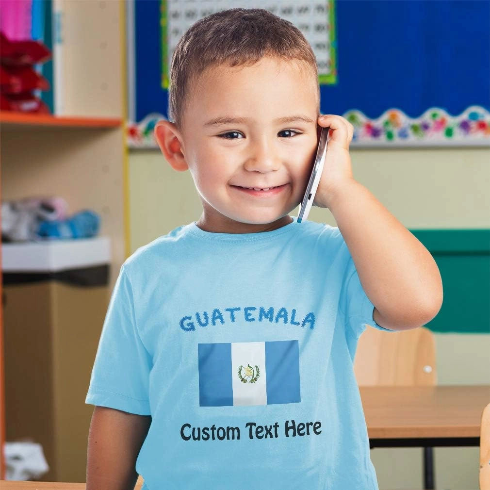 Toddler T-Shirt Guatemala Country Flag Baby Cotton Guatemala Boy & Girl Clothes