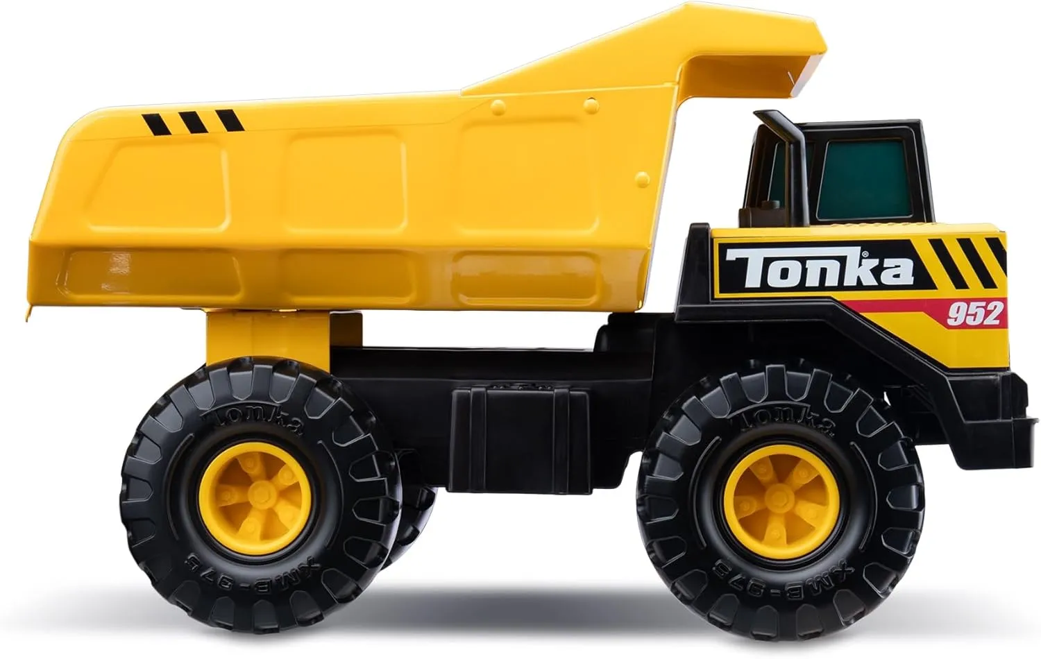 Tonka Steel Classics Mighty Dump Truck - Made with Steel & Sturdy Plastic, Yellow Toy Construction Truck, Boys and Girls, Kids, Toddlers, Ages 3 