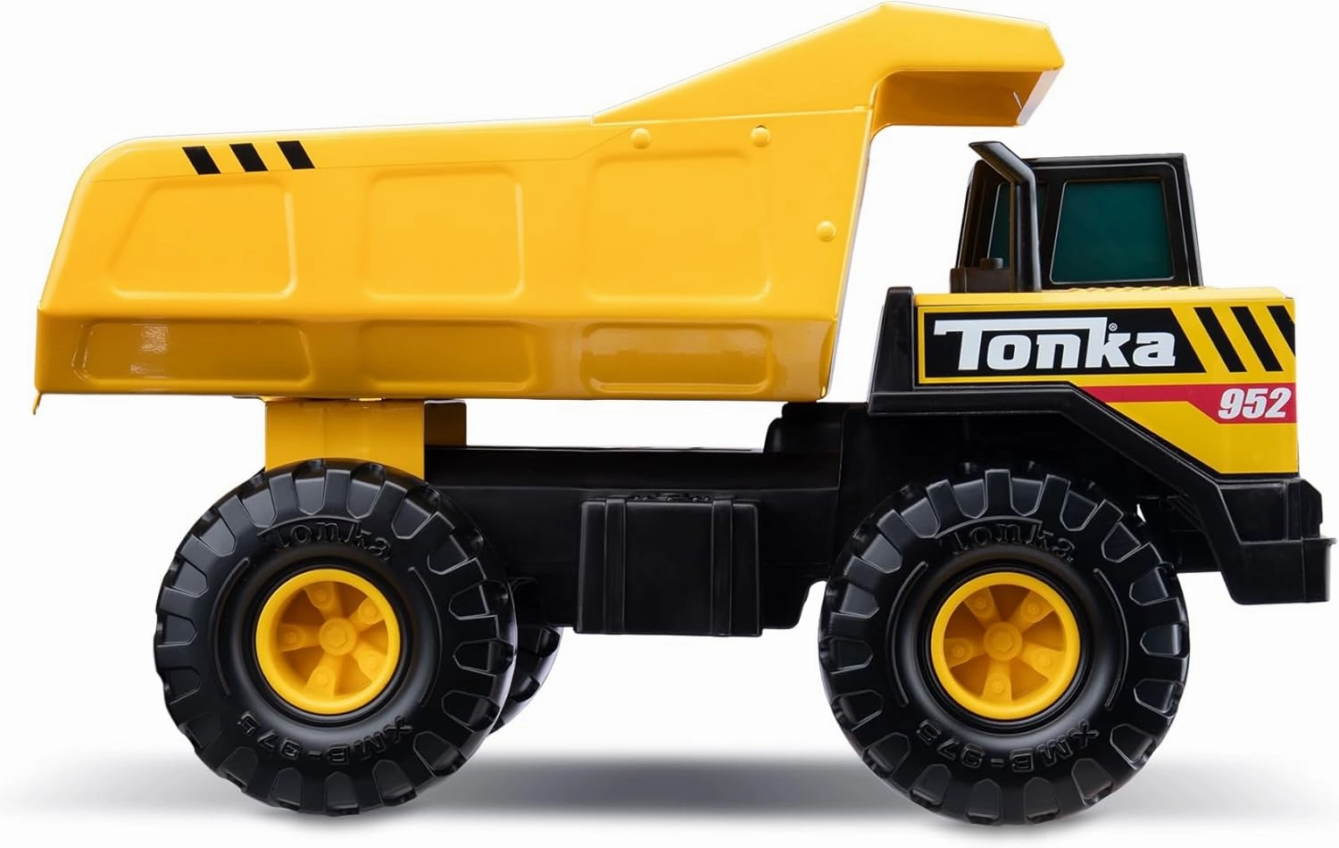 Tonka Steel Classics Mighty Dump Truck - Made with Steel & Sturdy Plastic, Yellow Toy Construction Truck, Boys and Girls, Kids, Toddlers, Ages 3 
