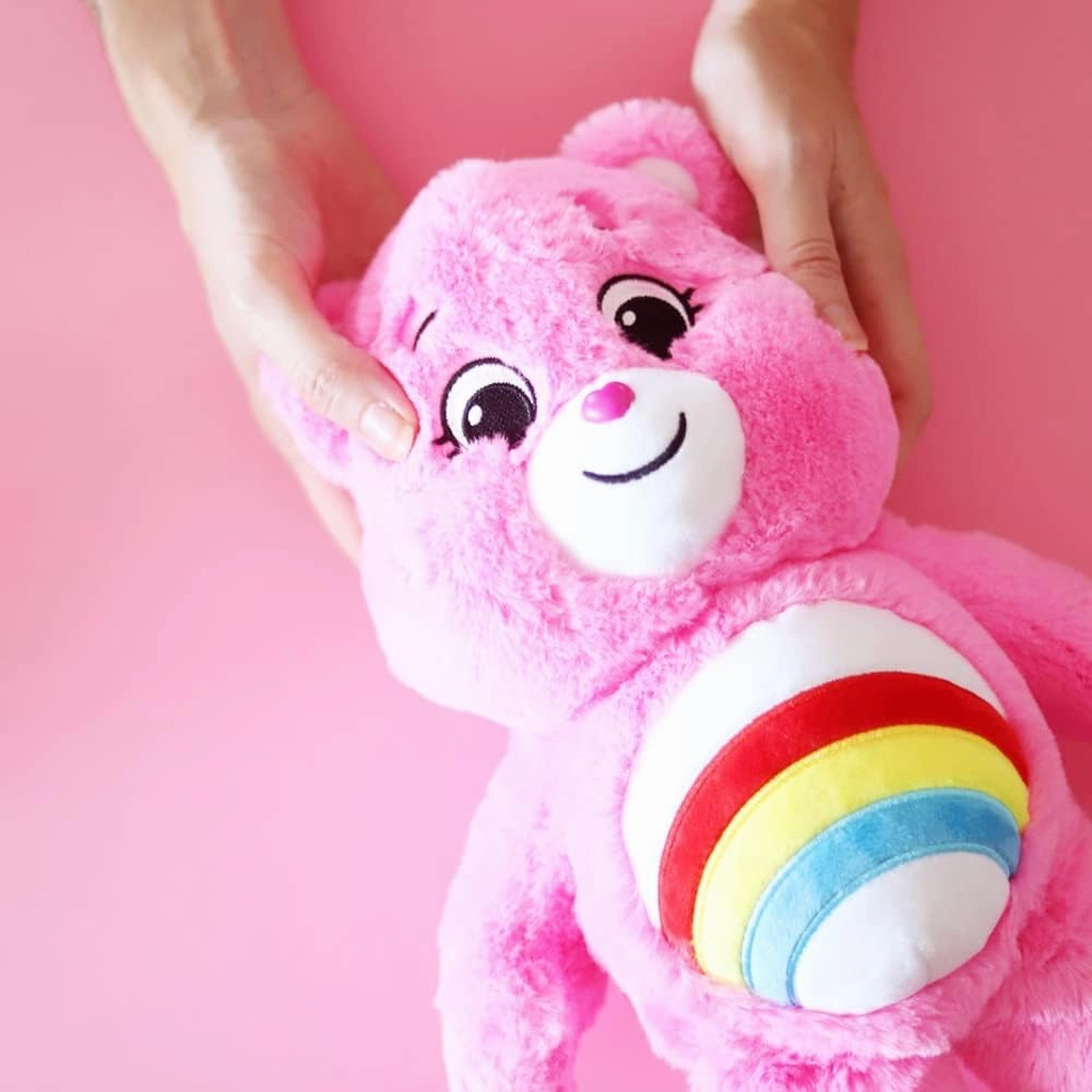Toucalin Soft Toy – Discover the Magical Power of Your Care Bear – Who Adore Cuddles – Serves the Strong Against You – 30 cm High – Pink – From 6 Months – 16651