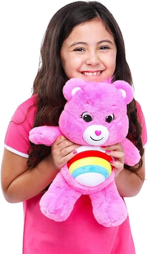 Toucalin Soft Toy – Discover the Magical Power of Your Care Bear – Who Adore Cuddles – Serves the Strong Against You – 30 cm High – Pink – From 6 Months – 16651