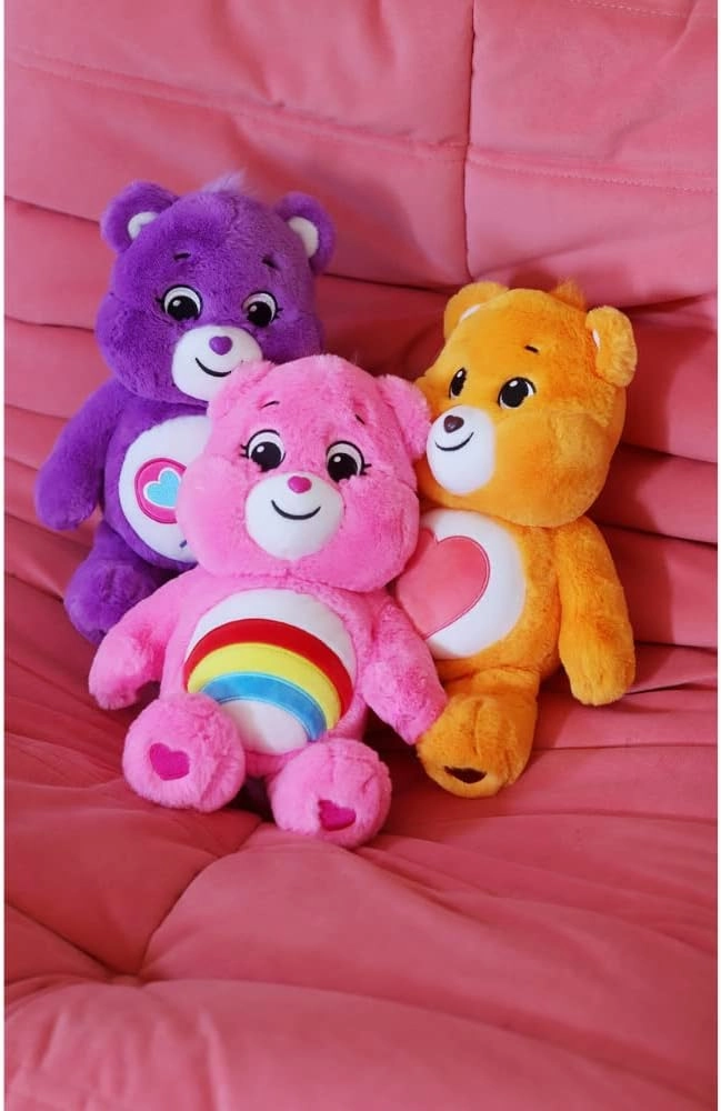 Toucalin Soft Toy – Discover the Magical Power of Your Care Bear – Who Adore Cuddles – Serves the Strong Against You – 30 cm High – Pink – From 6 Months – 16651