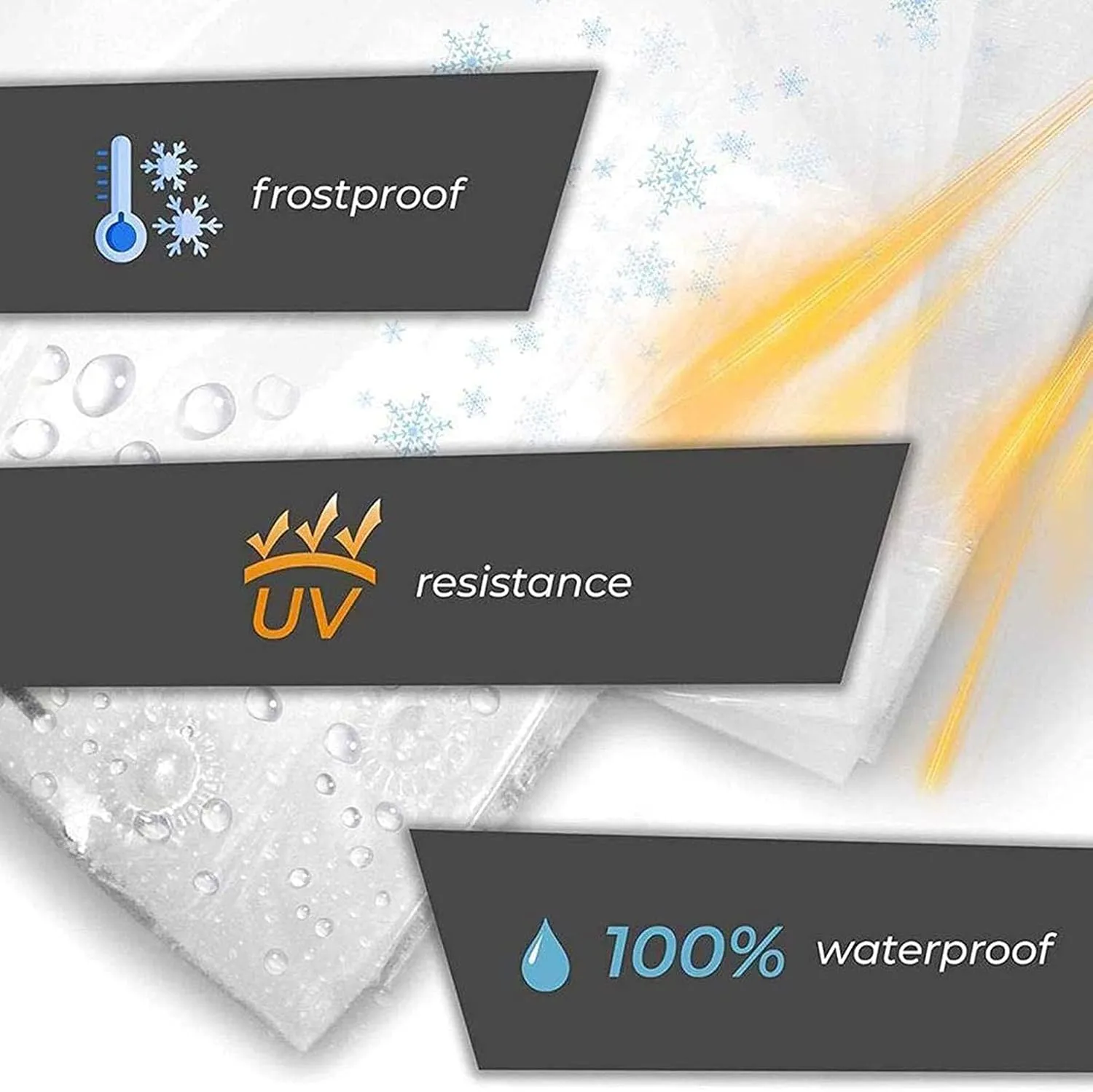 Transparent Tarp Waterproof 20x26ft, Clear Tarpaulin Cover Waterproof, Tarps Heavy Duty Waterproof, with Metal Grommets, Reinforced Corners with Grommets, Multi-Purpose Tarp