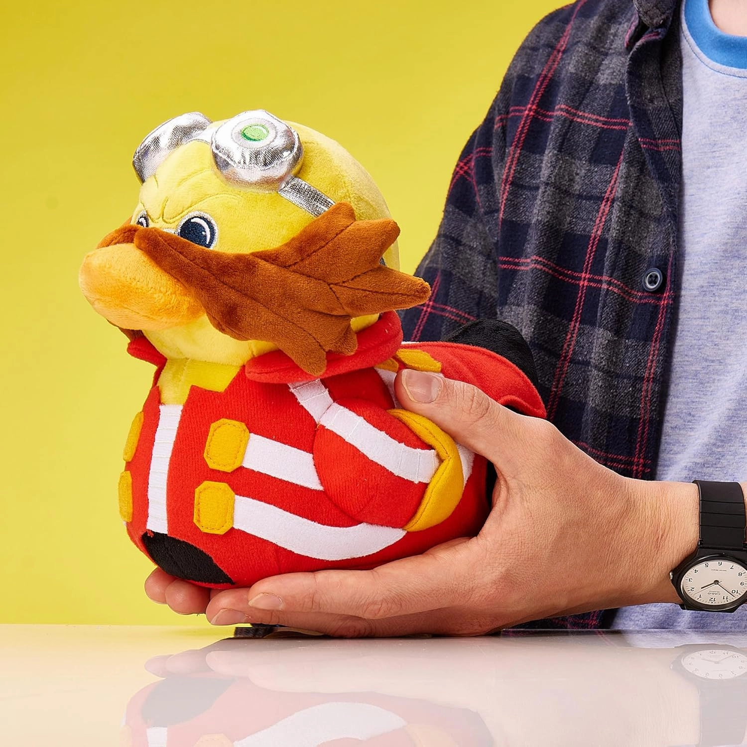 TUBBZ Plush: Sonic - Dr Eggman Cosplaying Rubber Duck Soft Plush Collectible Toy