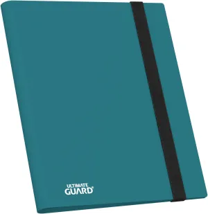Ultimate Guard Flexxfolio | Trading Card Binder with 9 Side-Loading Pockets per Page | Up to 360 Cards | Petrol, Sturdy Card Collection Album designed for Double-Sleeved TCG Cards