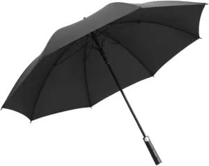 Umbrellas for Rain Umbrella Windproof Rain Stick Umbrella Lightweight Portable Canopy Vented Umbrella Umbrellas for Rain Windproof (Color : Black, Size : 92cm)