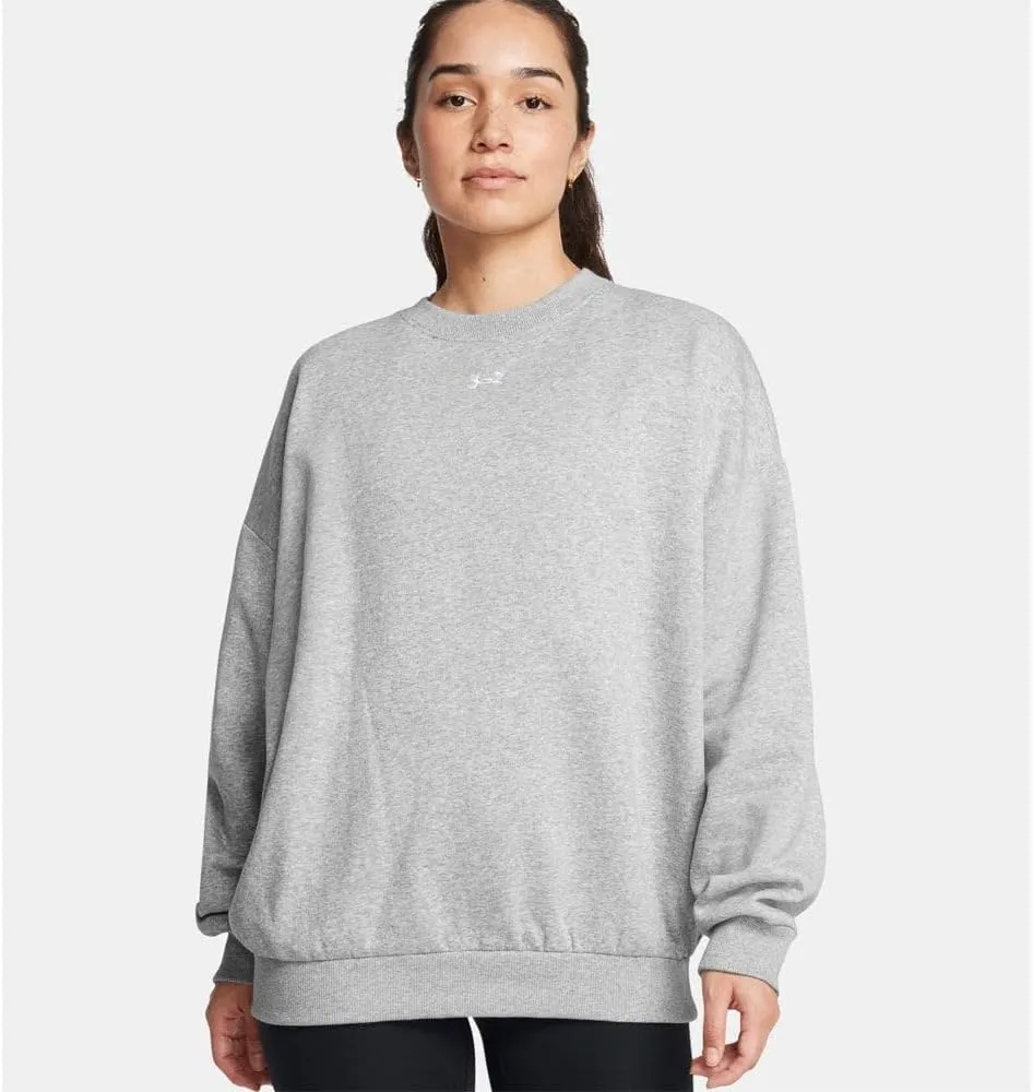Under Armour Women's Rival Fleece Oversized Crew