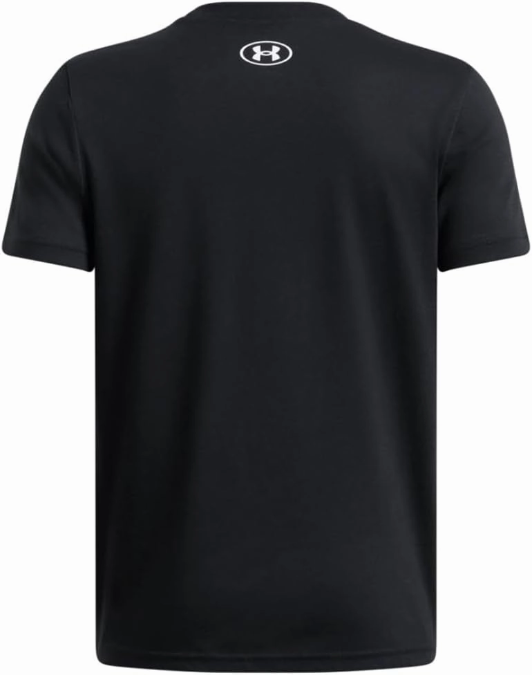 Under Armour Boys' Logo Wordmark Short Sleeve T Shirt