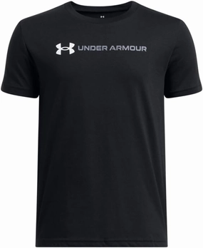 Under Armour Boys' Logo Wordmark Short Sleeve T Shirt