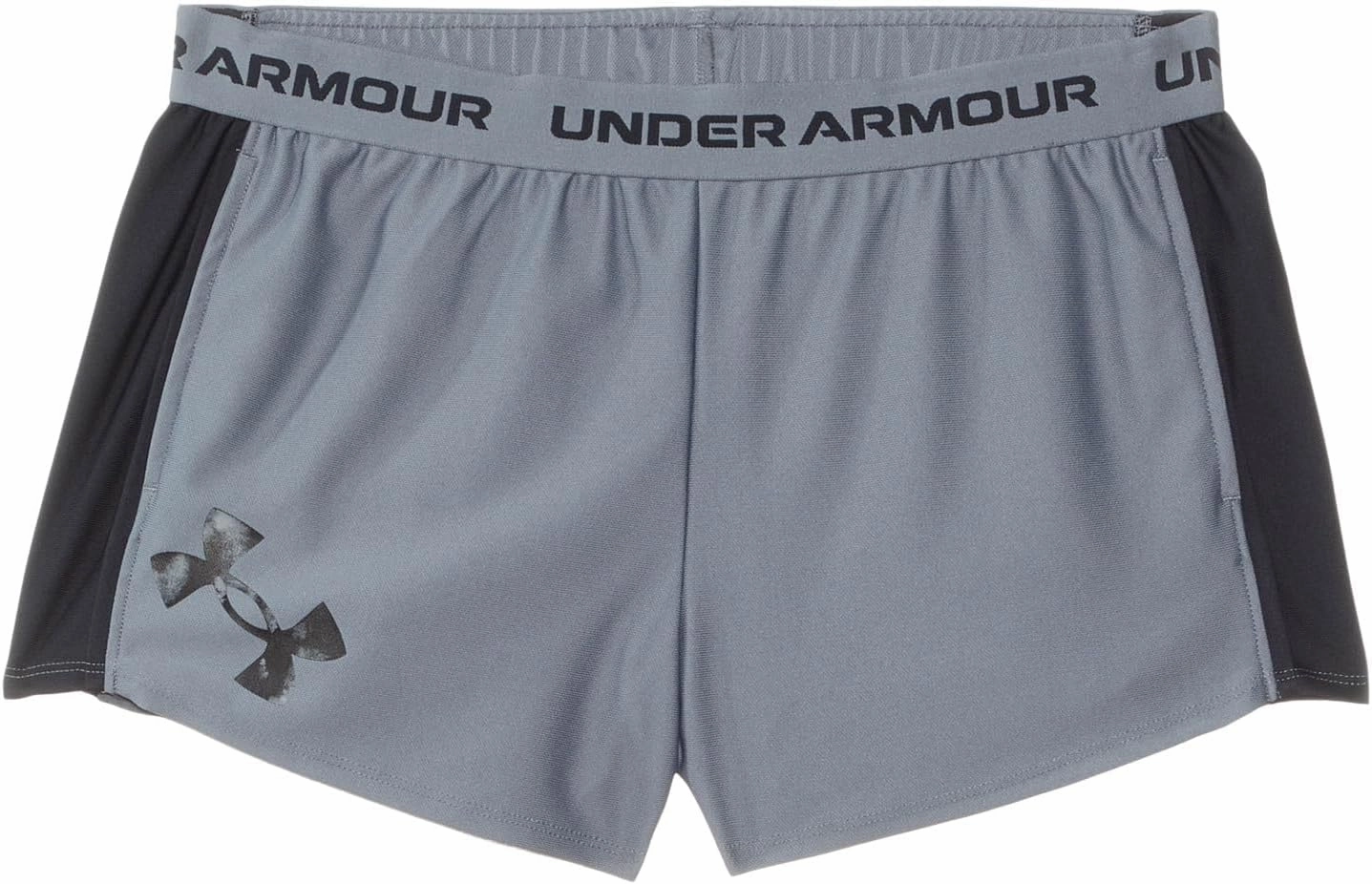 Under Armour Girls' Tech Play Up Logo Shorts (Big Kid)