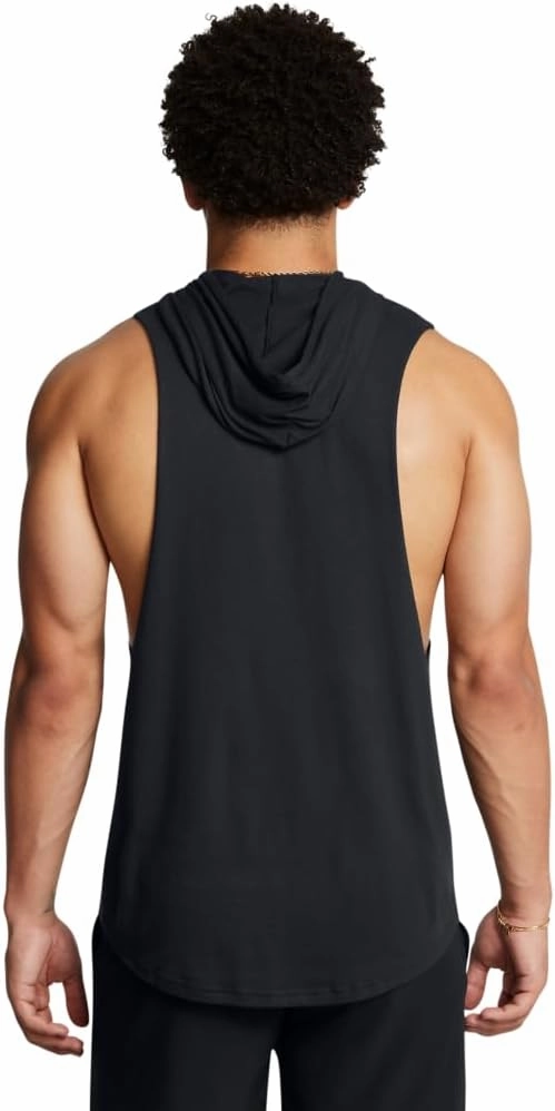 Under Armour Men's Project Rock Payoff Sleeveless Hoodie