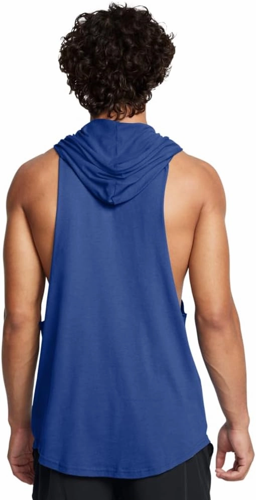 Under Armour Men's Project Rock Payoff Sleeveless Hoodie