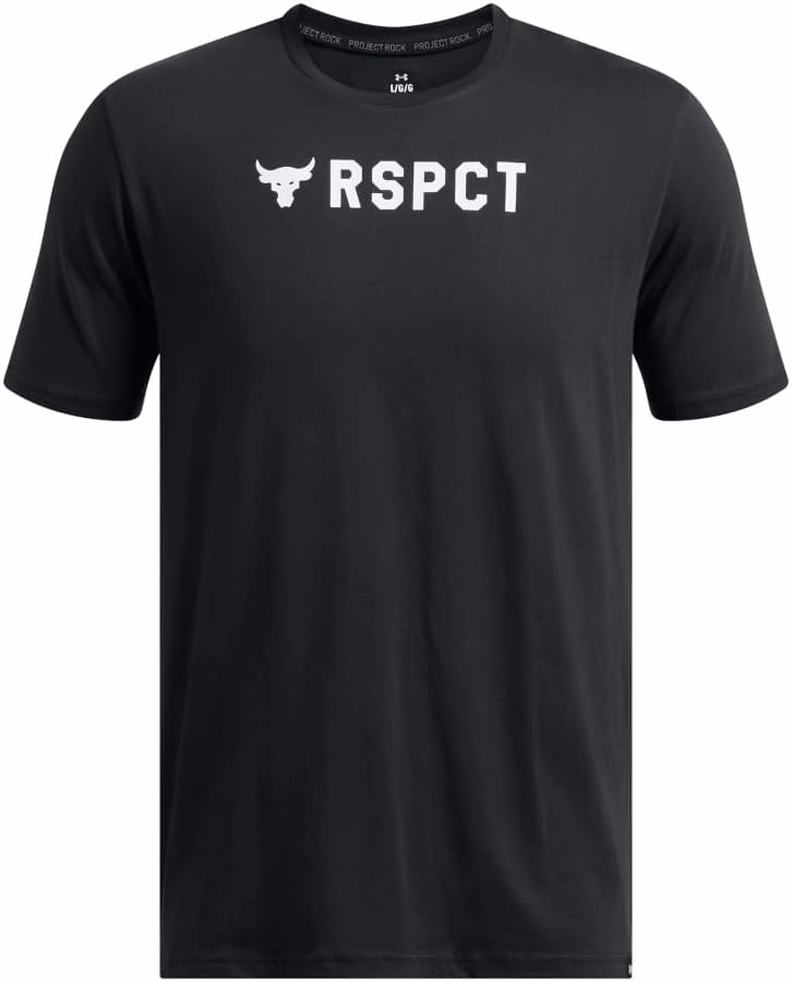 Under Armour Men's Project Rock Respect Short Sleeve T Shirt