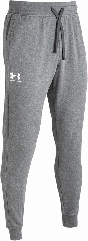 Under Armour Men's Rival Jogger Fleece Pants 1366727 (Light Asphalt Grey (012), 3X-Large)