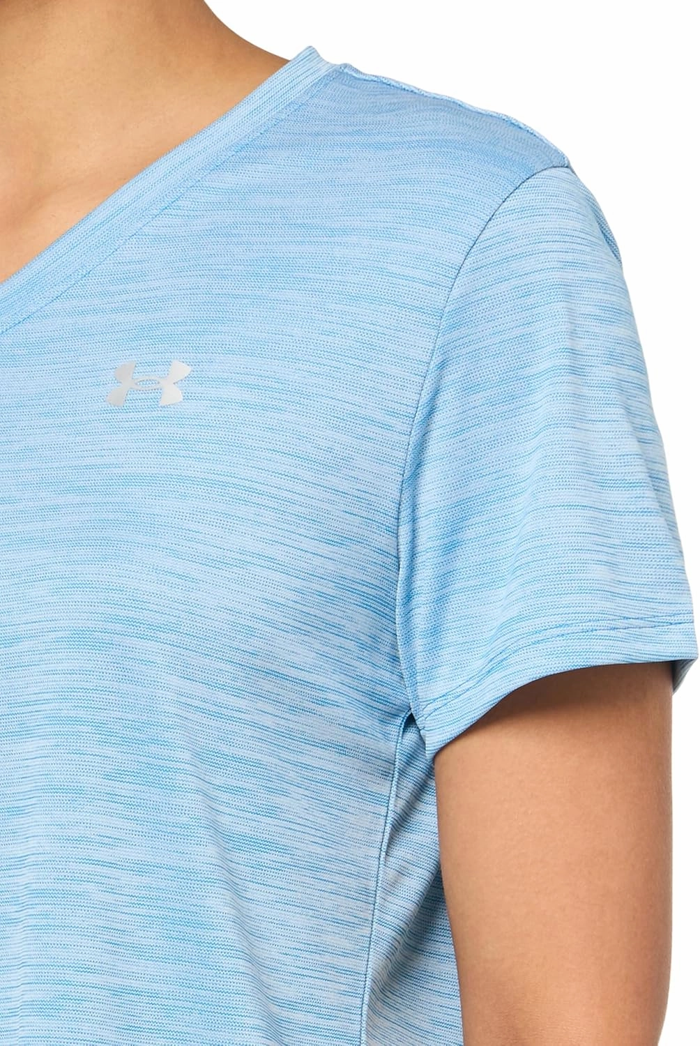 Under Armour Women's Velocity Twist Short Sleeve V Neck T Shirt
