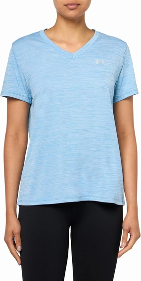 Under Armour Women's Velocity Twist Short Sleeve V Neck T Shirt
