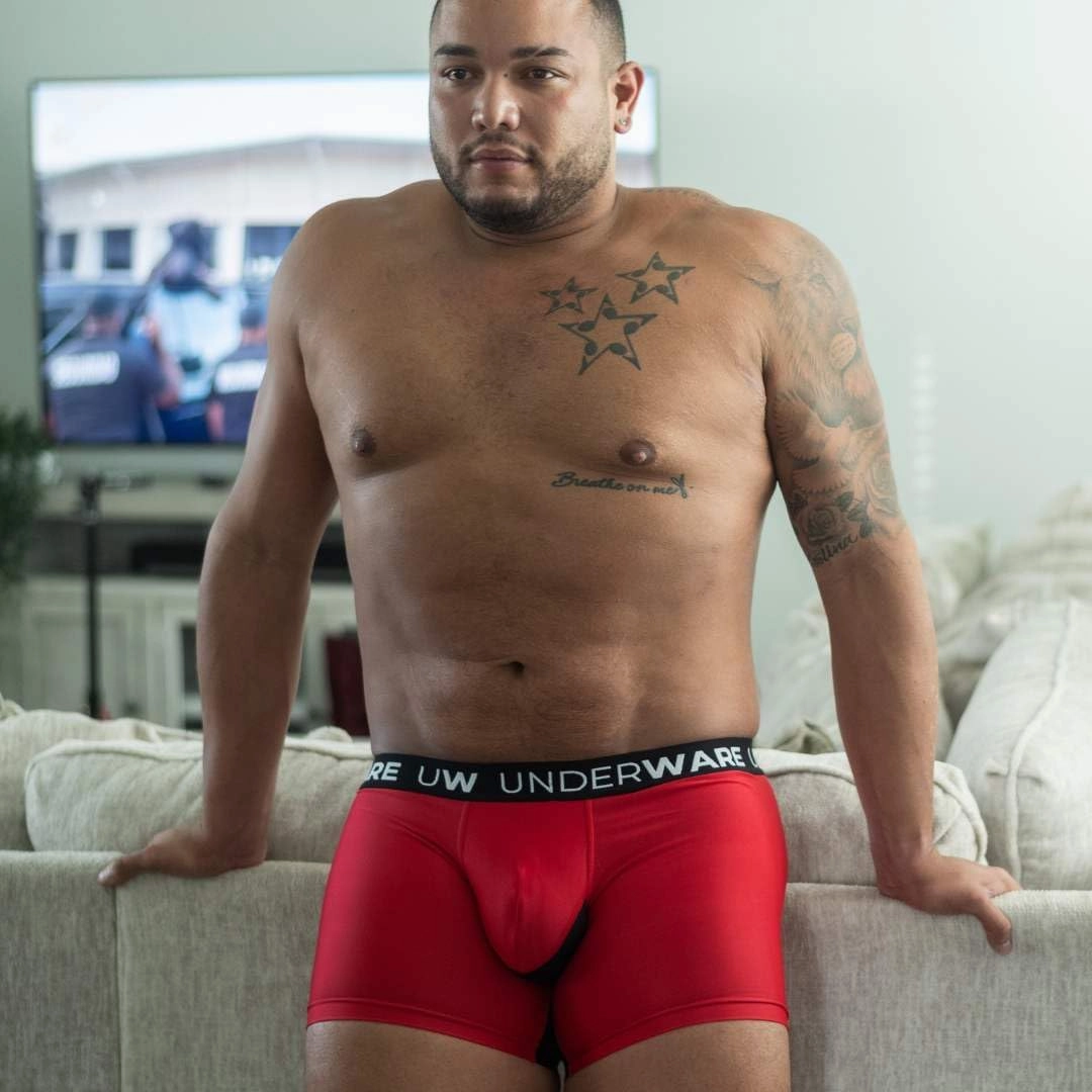 UNDERWARE "Comfort-sack" Mens Boxer Briefs | No-Chafing Ball-Pouch Underwear for Men | Moisture Wicking Underwear