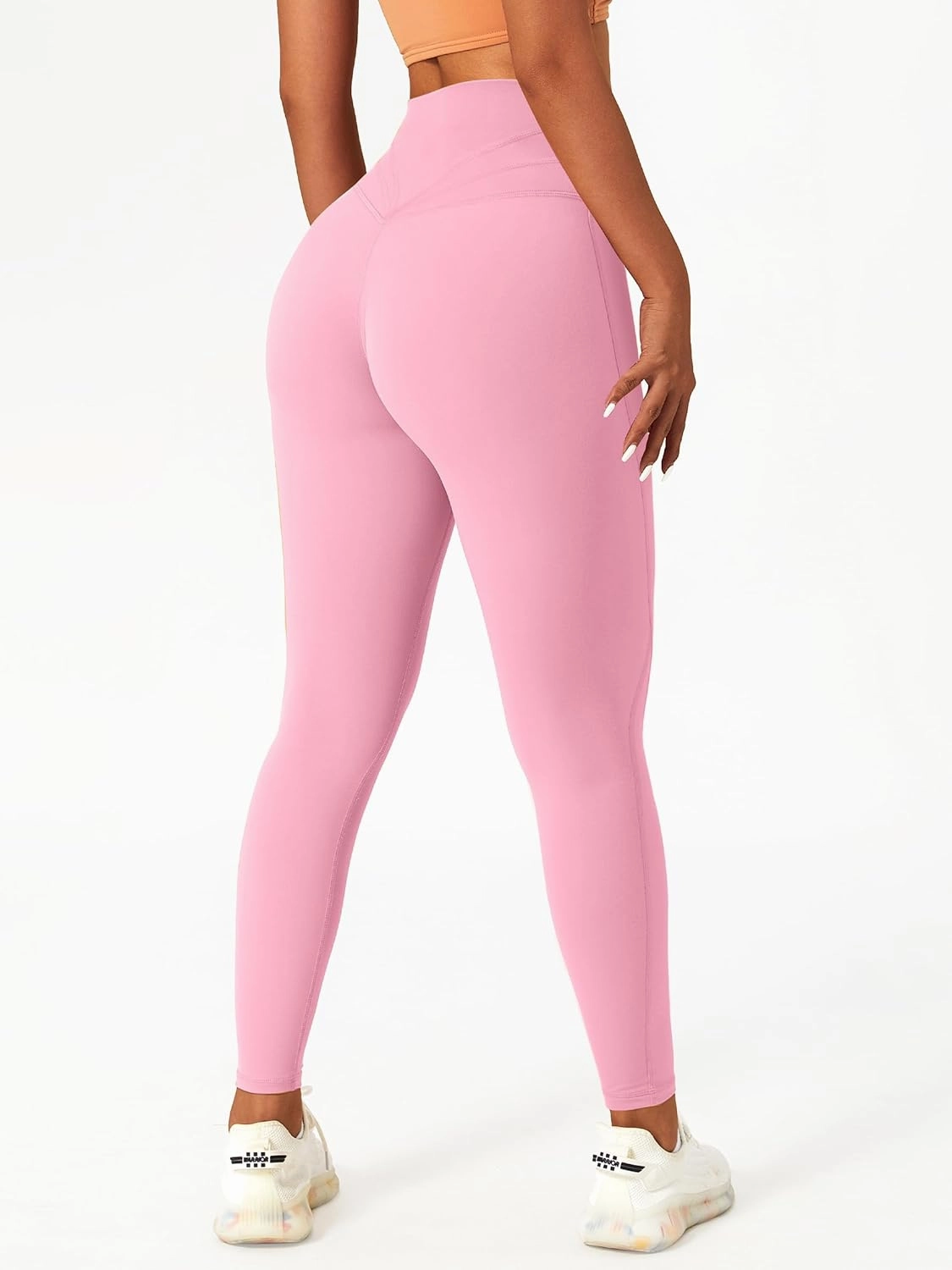 Unthewe High Waisted Butt Lifting Workout Gym Leggings for Women Buttery Soft Athletic Yoga Pants