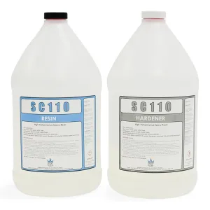 UV Resistant Marine Grade EPOXY Resin * Clear * Non-Toxic * Boat * BAR TOP * Table TOP * Fiberglass * Wood * Laminating (1 Gallon Kit)