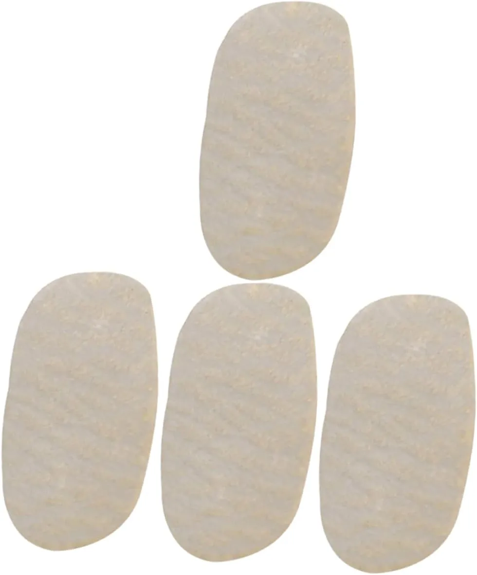 VANZACK 4pcs Practical Violin Bridge Pads Replacement String Protectors for Violin Durable Sheep Accessories for Musicians for Home Classroom Use