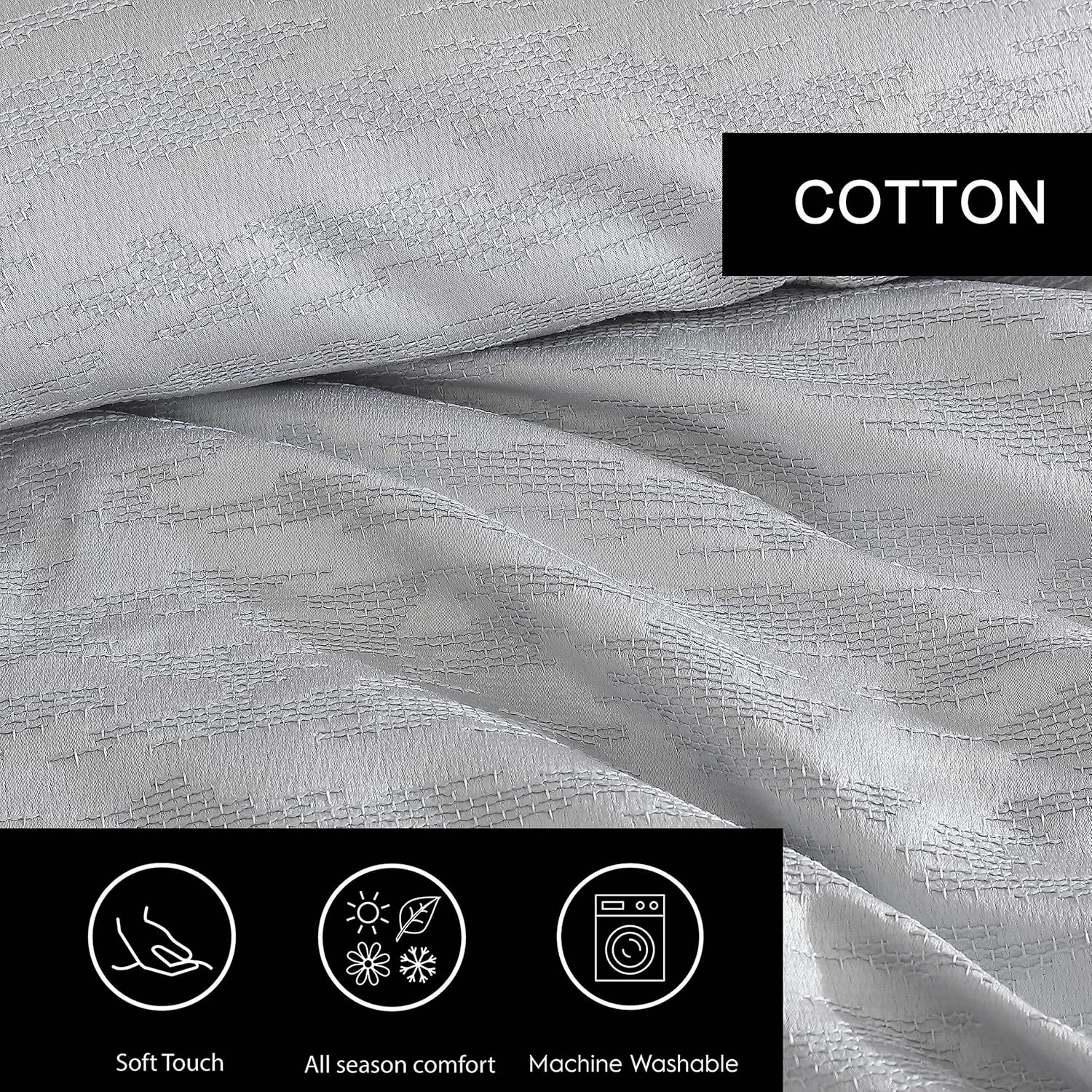 Vera Wang - King Duvet Cover Set, Luxury Bedding with Matching Shams, Designer Bedding Set (Illusion Grey, King)
