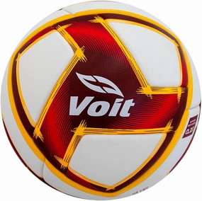 Voit Soccer Ball No. 5 Liga MX Clausura 2023, White/Red/Yellow: FIFA Quality PRO, Designed for use in Professional, semi-Professional, and Amateur Soccer Leagues