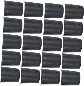 VOSAREA 300Pcs Nutrition Cup Plastic Simple Nursery Pot for and Plants Garden Tool for Flower and Vegetable and Reusable