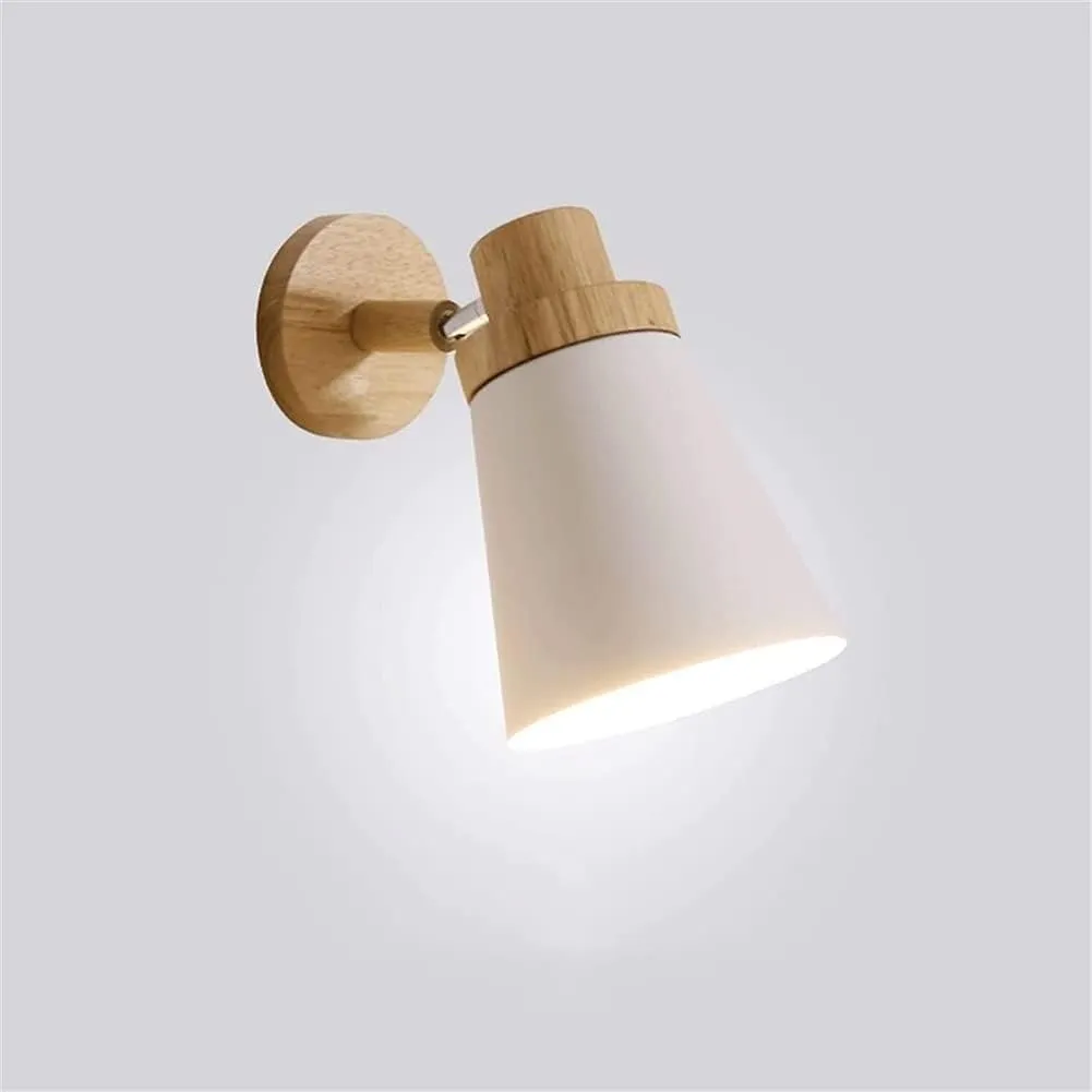 Wall Lamp Macaron Wall Sconce Edison Aisle Lights Simple Wall Light Fixtures Bedside Reading Light E27 Wall Mount Sconce Fixture,Easy to Install
