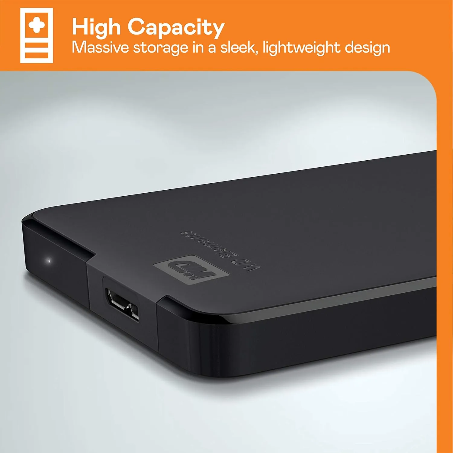 WD 6TB Elements Portable External Hard Drive for Windows, USB 3.2 Gen 1/USB 3.0 for PC & Mac, Plug and Play Ready - WDBHJS0060BBK-WESN