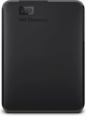 WD 1TB Elements Portable External Hard Drive for Windows, USB 3.2 Gen 1/USB 3.0 for PC & Mac, Plug and Play Ready - WDBUZG0010BBK-WESN
