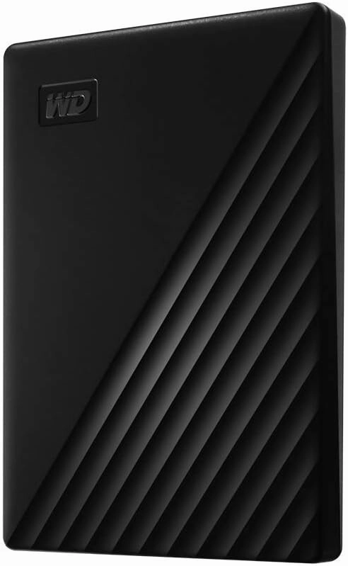 WD 2TB My Passport, Portable External Hard Drive, Black, backup software with defense against ransomware, and password protection, USB 3.1/USB 3.0 compatible - WDBYVG0020BBK-WESN