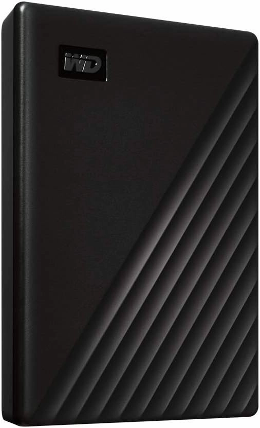 WD 2TB My Passport, Portable External Hard Drive, Black, backup software with defense against ransomware, and password protection, USB 3.1/USB 3.0 compatible - WDBYVG0020BBK-WESN
