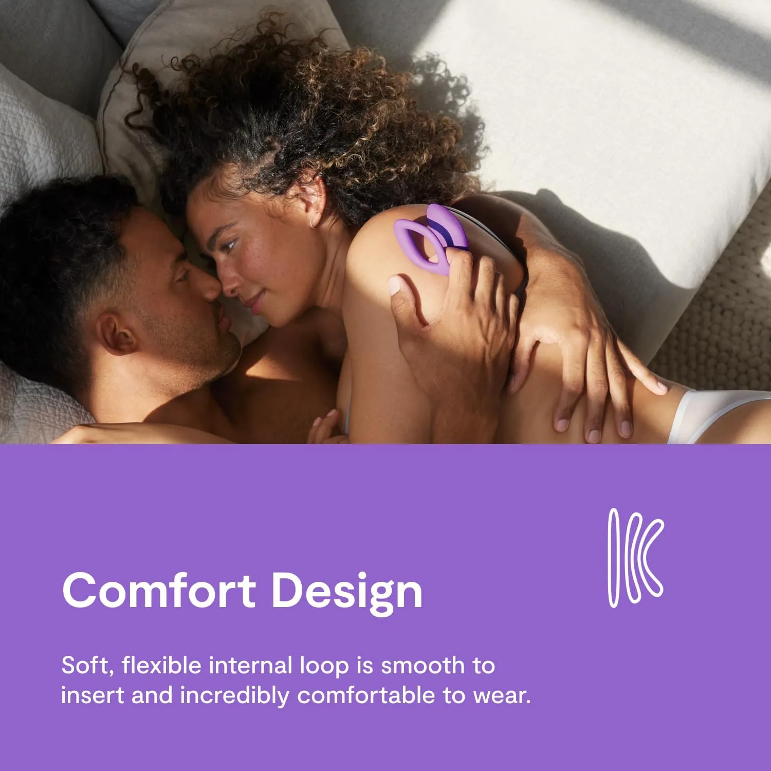 We-Vibe Sync O Couples Vibrator | Wearable Remote Control Vibrating Adult Toys | 10 Vibrations | App Controlled G Spot & Clitoral Stimulator | Vibrators for Women | Personal Massager Sex Toy | Purple