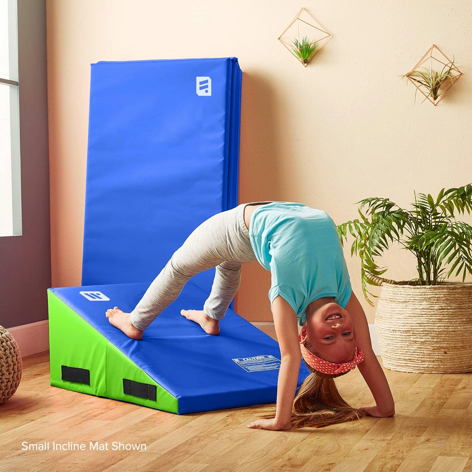 We Sell Mats Gymnastics Incline Mat, Cheese Wedge Skill Shape, Tumbling Mat for Gymnastics Training, Cheerleading and Obstacle Courses