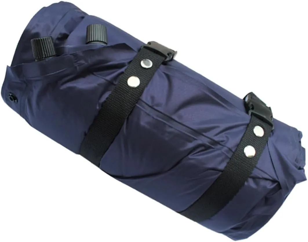 Wear-Resistant Inflatable Camping Sleeping Pad Built Pillow Lightweight and Portable Sleeping Mat for Hiking Backpacking and Outdoor Activities Convenient and Compact Design
