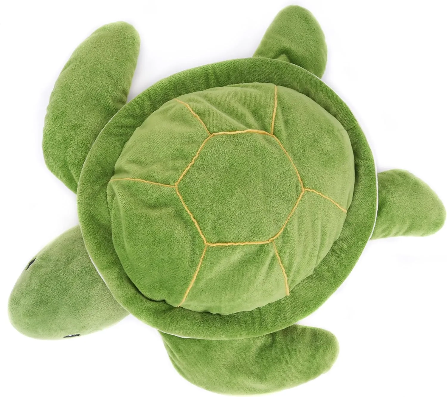 Weighted Sea Turtle Plush Toy - 20 Inches, 2.3 lbs, Soft & Removable Weight for Kids and Adults - Embroidered Eyes, Stress Relief & Comfort