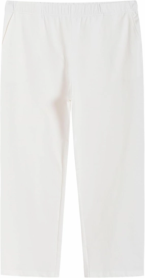 Weintee Women's Plus Size Petite Cotton Pull On Pants with Pockets