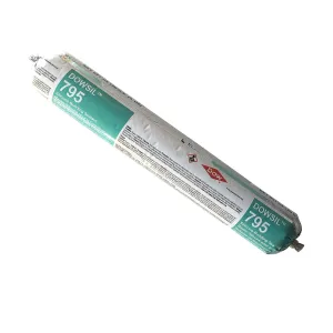 White Dow Corning 795 Silicone Building Sealant - Sausage
