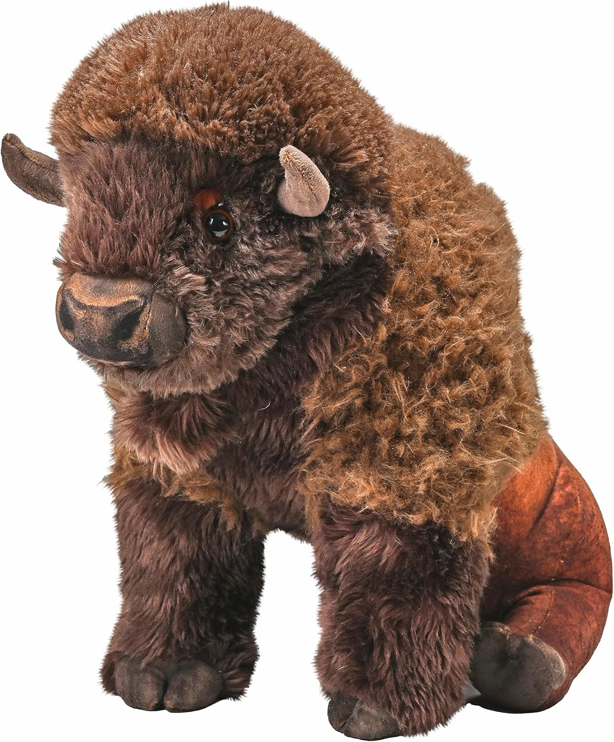 Wild Republic Artist Collection, Bison, Gift for Kids, 15 inches, Plush Toy, Fill is Spun Recycled Water Bottles