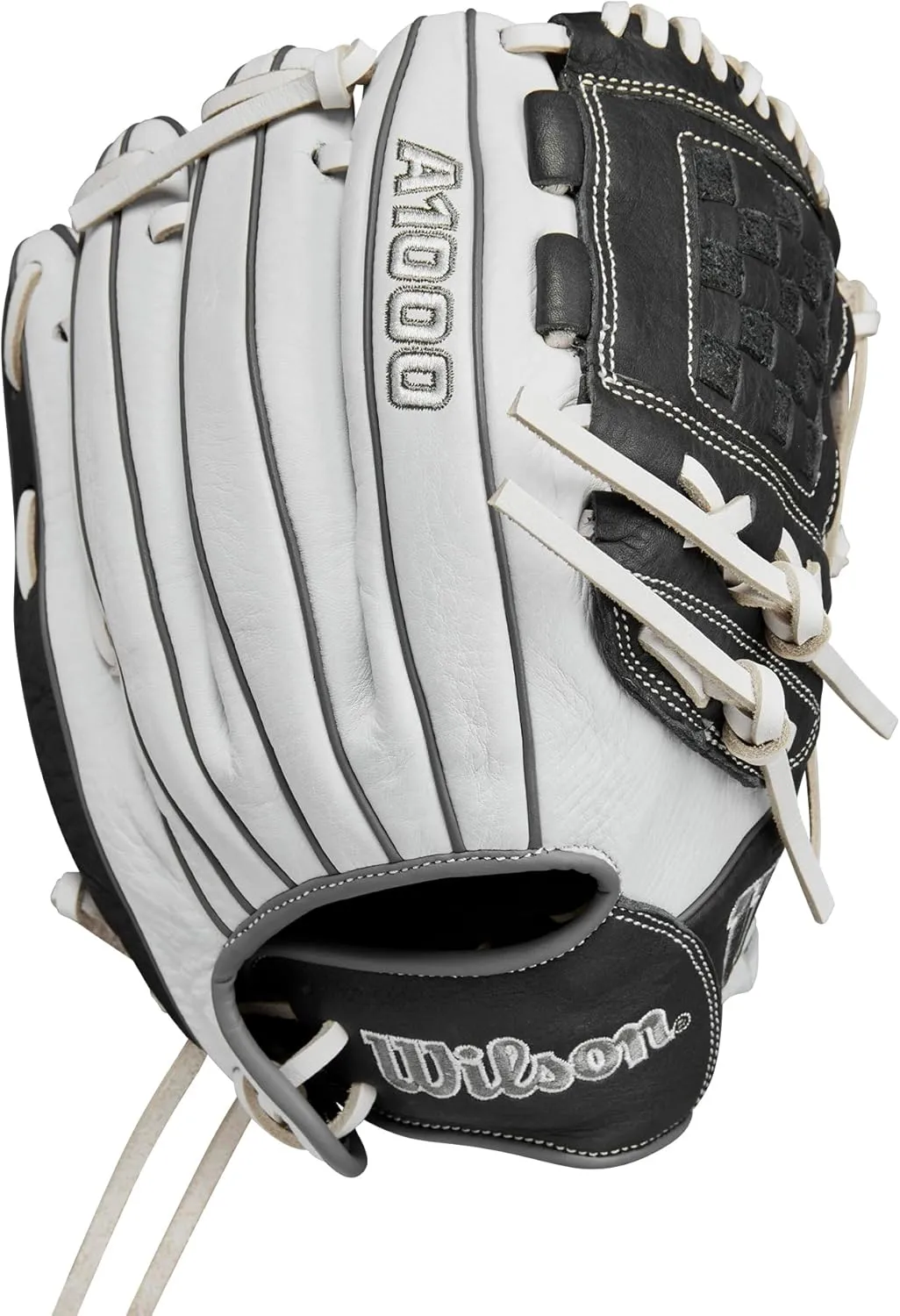 WILSON 2024 A1000® P12 12” Pitcher’s Fastpitch Softball Glove - White/Grey
