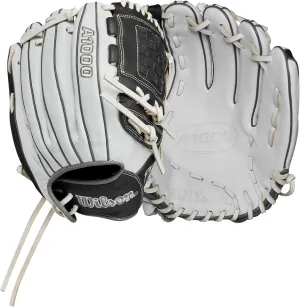 WILSON 2024 A1000® P12 12” Pitcher’s Fastpitch Softball Glove - White/Grey