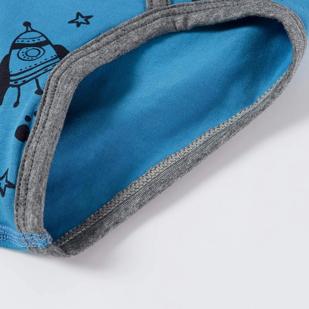 Winging Day Little Boys' Cotton Brief Soft Underwear Multipack